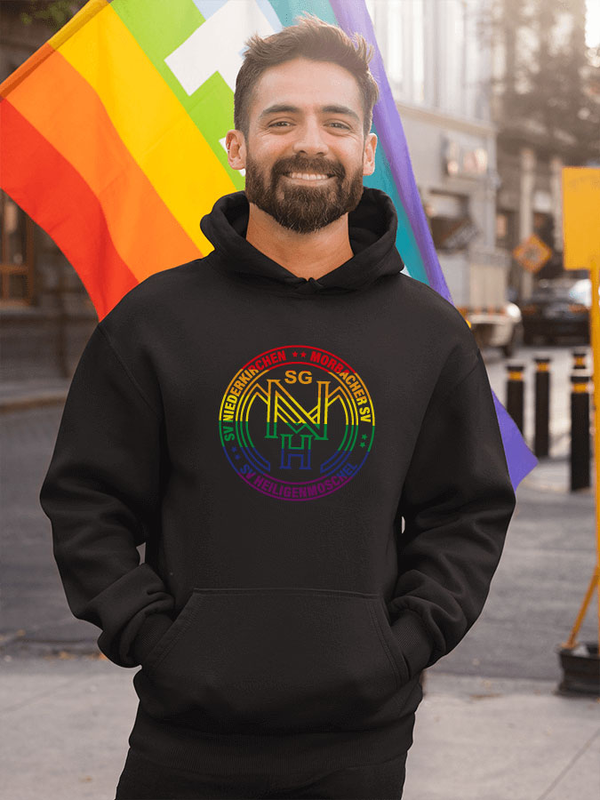 Hoodie Rainbow Herren
