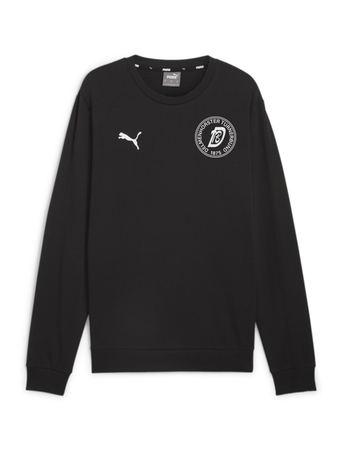 PUMA teamGOAL Casuals Crew Neck Sweatshirt
