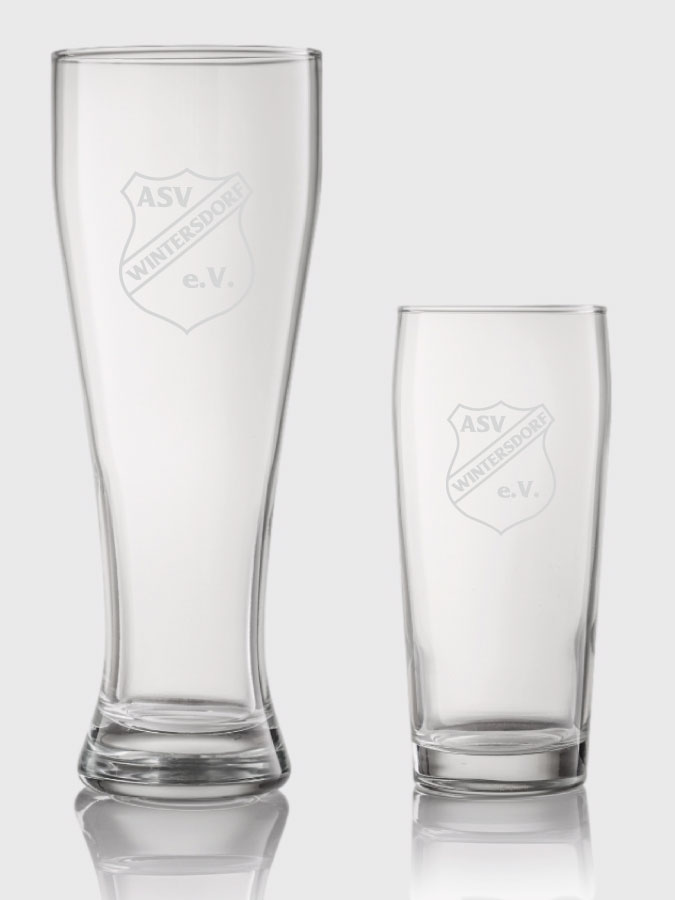 Biergläser Gravur
