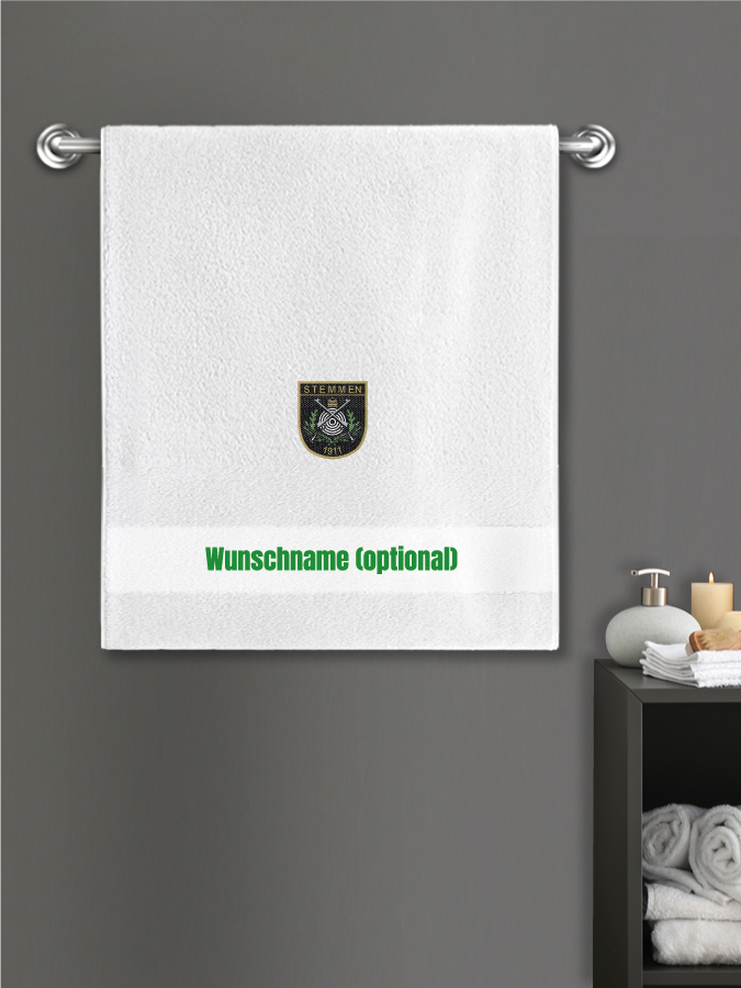 Badehandtuch Team Sticklogo