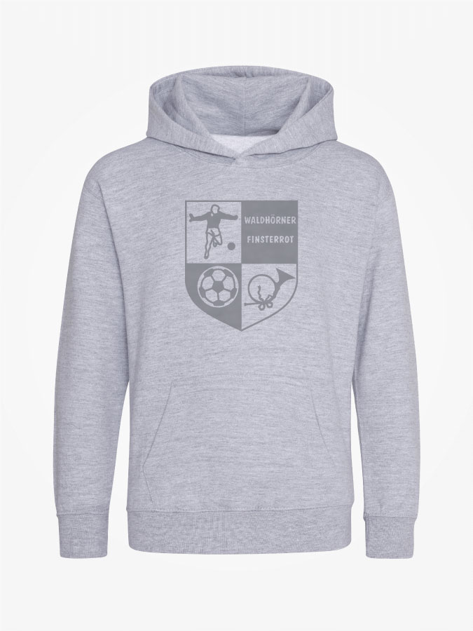 Hoodie All Grey Kids Unisex