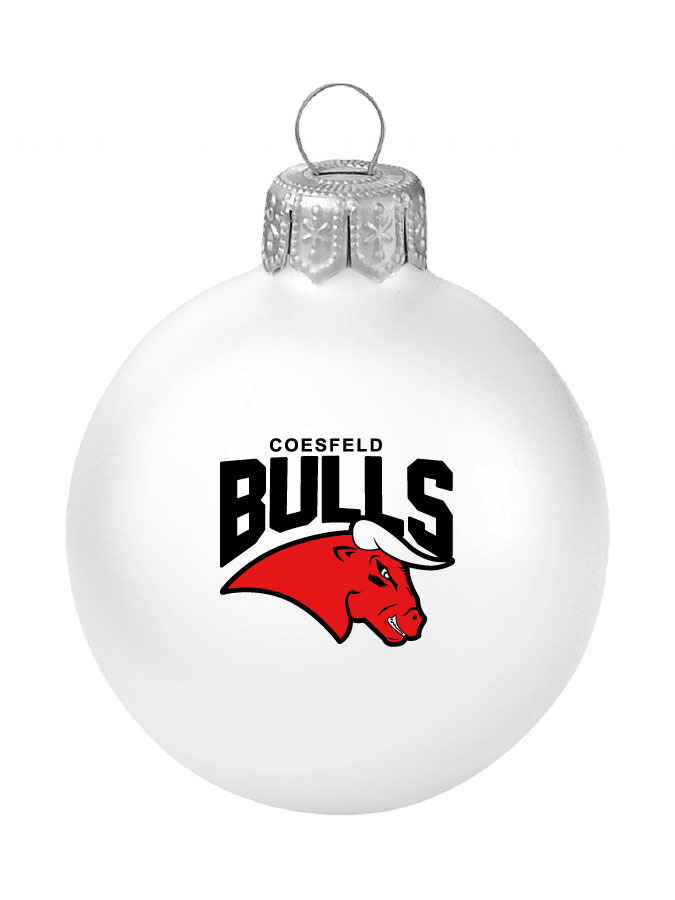 Weihnachtskugel Logo 8cm