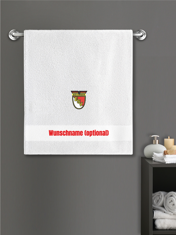 Badehandtuch Team Sticklogo