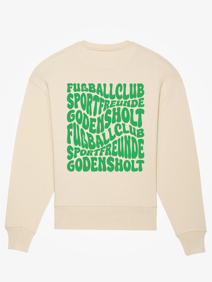 Oversized Sweater Wavy Herren