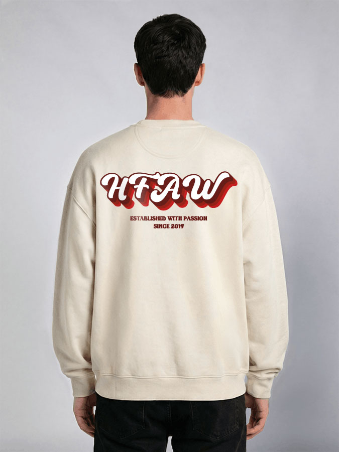 Oversized Sweater Vintage Herren