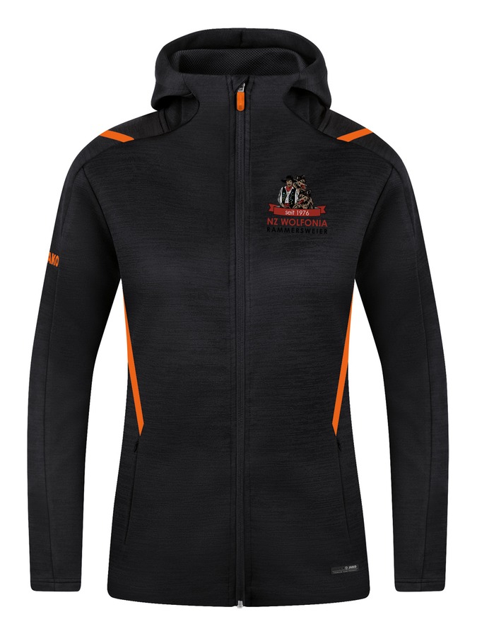 Jako Freizeitjacke Challenge mit Kapuze Damen