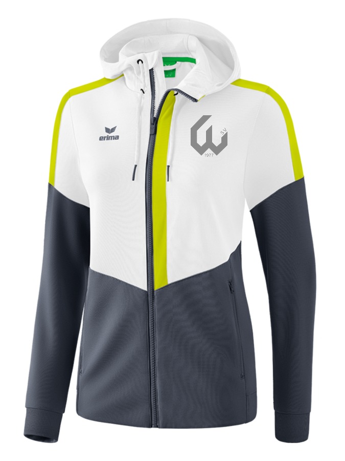 Erima Squad Trainingsjacke mit Kapuze Damen