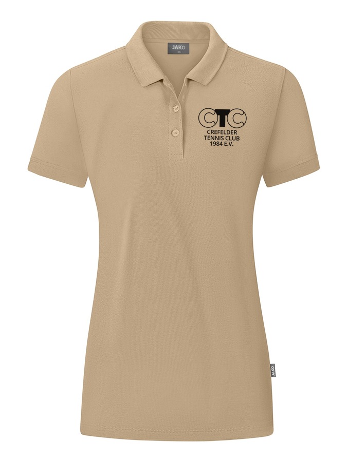 Jako Poloshirt Organic Damen