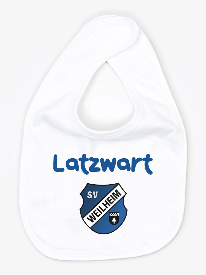 Babylätzchen Latzwart