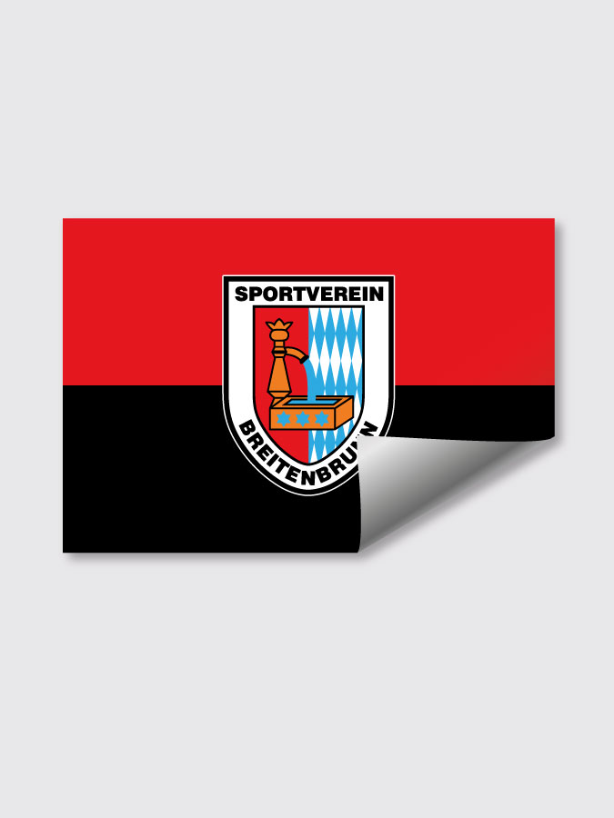 Aufkleber DIN A7 Logo