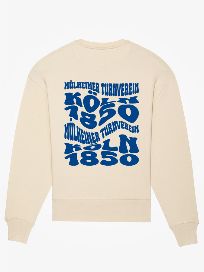 Oversized Sweater Wavy Herren