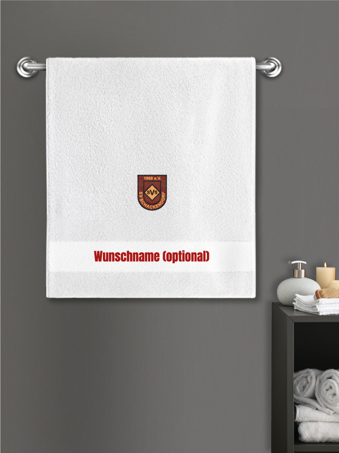 Badehandtuch Team Sticklogo