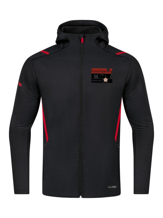 Jako Freizeitjacke Challenge mit Kapuze