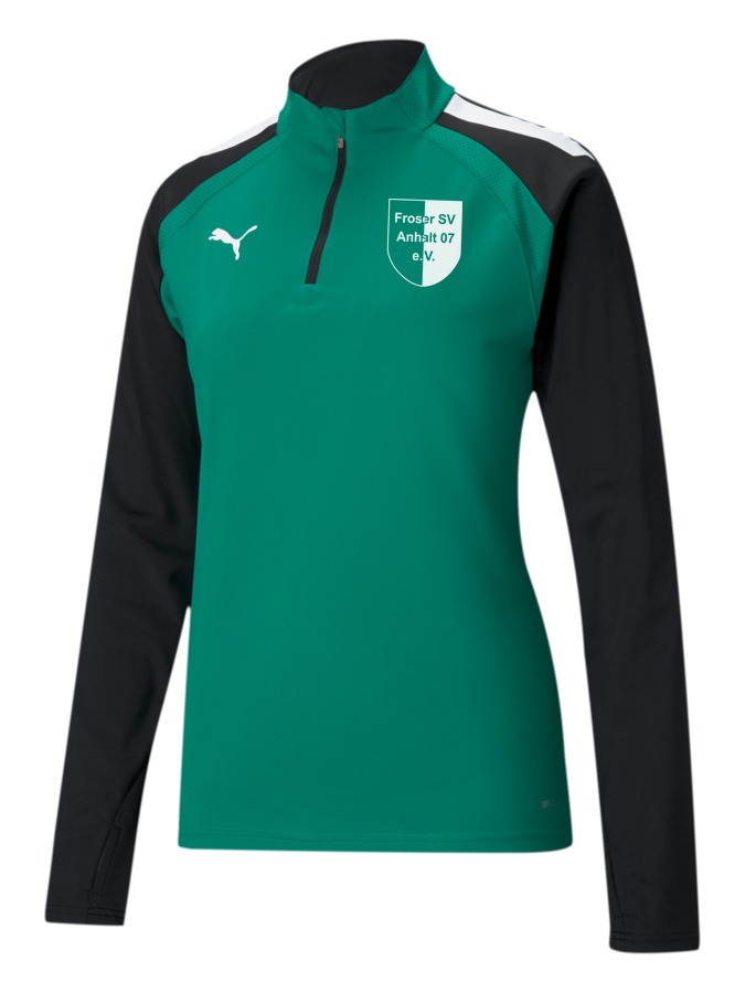 PUMA teamLIGA 1/4-Zip-Top Damen