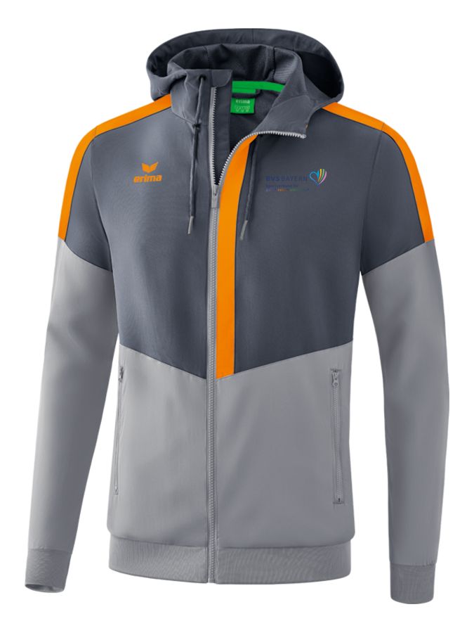 Erima Squad Tracktop Jacke mit Kapuze