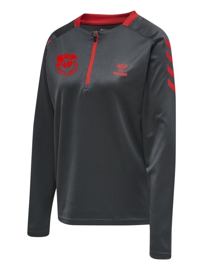 Hummel Action Poly Half Zip Sweat Damen