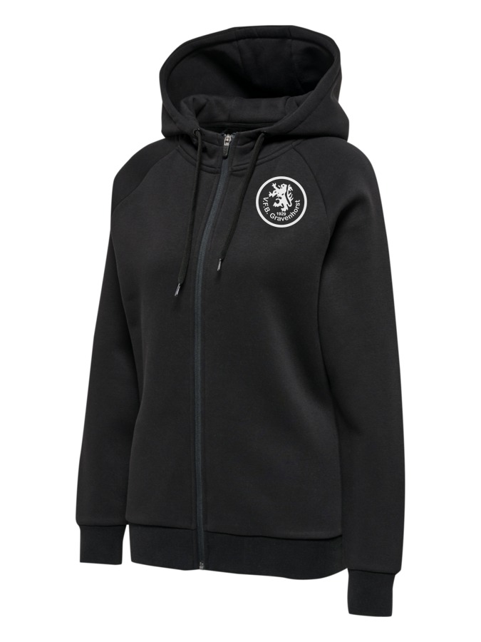 Hummel Red Heavy Zip Hoodie Damen