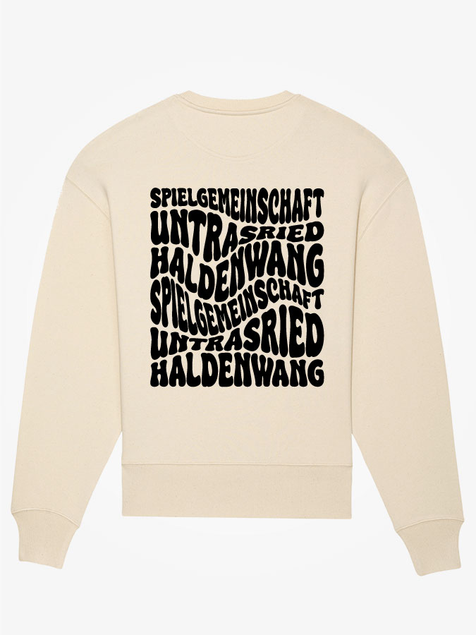 Sweatshirt Oversized Wavy Herren