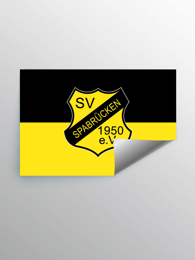 Aufkleber DIN A7 Logo