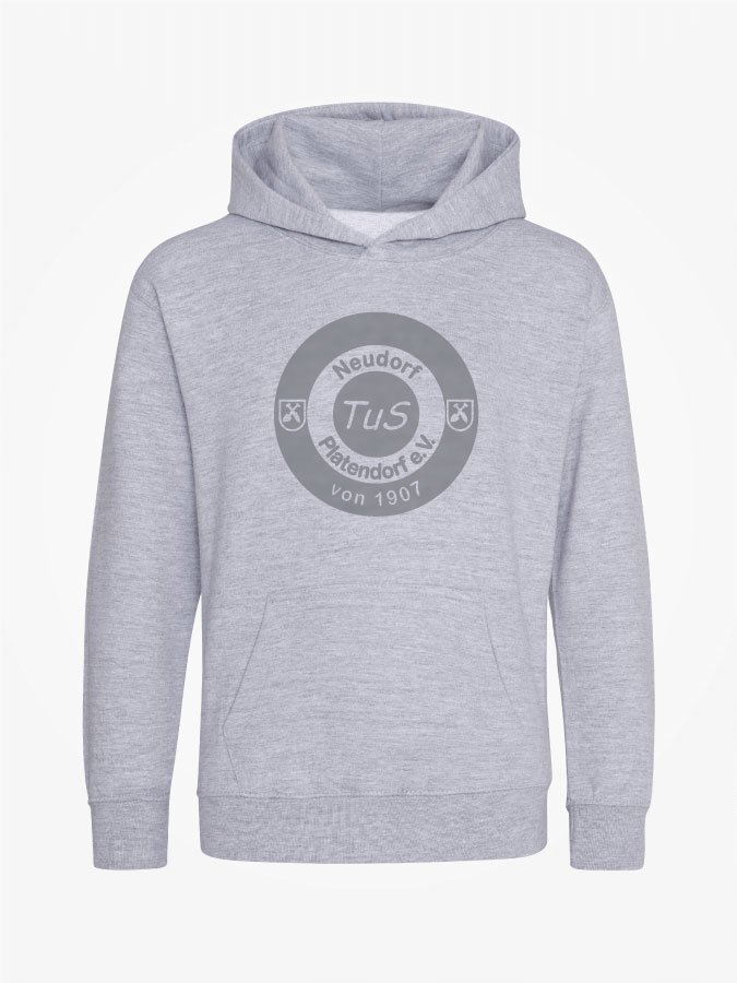 Hoodie All Grey Kids Unisex