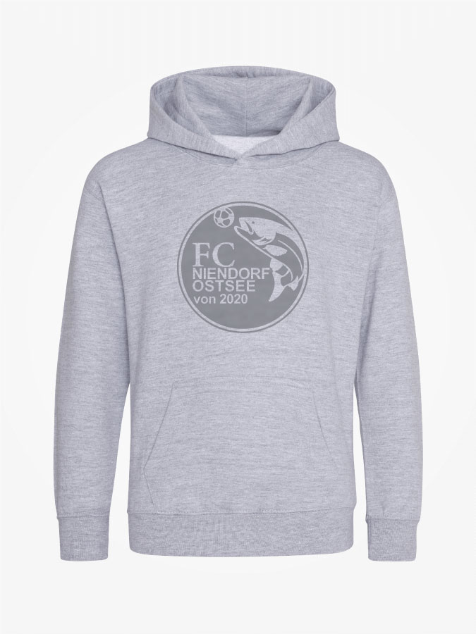 Hoodie All Grey Kids Unisex