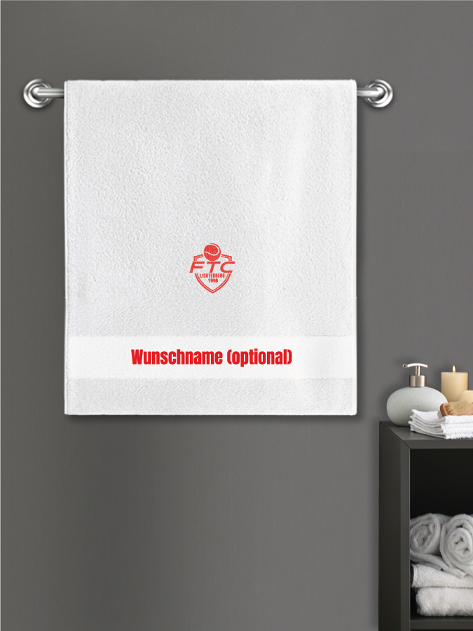 Badehandtuch Team Sticklogo