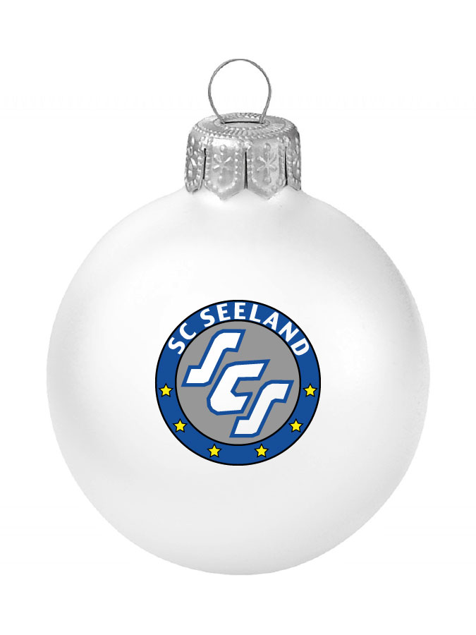 Weihnachtskugel Logo 8cm