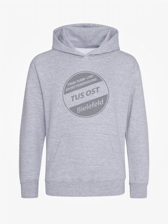 Hoodie All Grey Kids Unisex