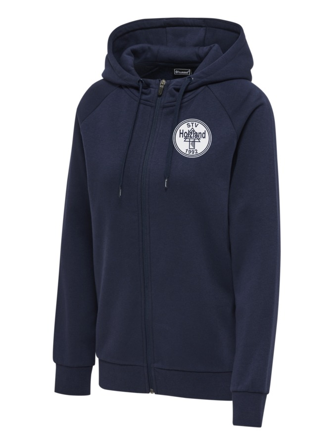 Hummel Red Classic Zip Hoodie Damen