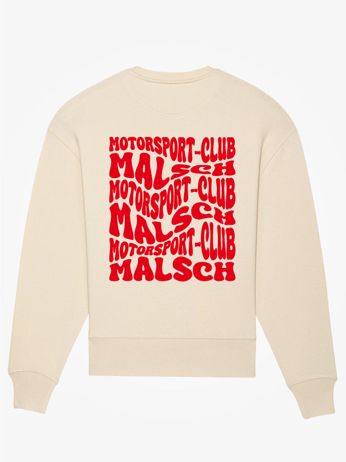 Oversized Sweater Wavy Herren