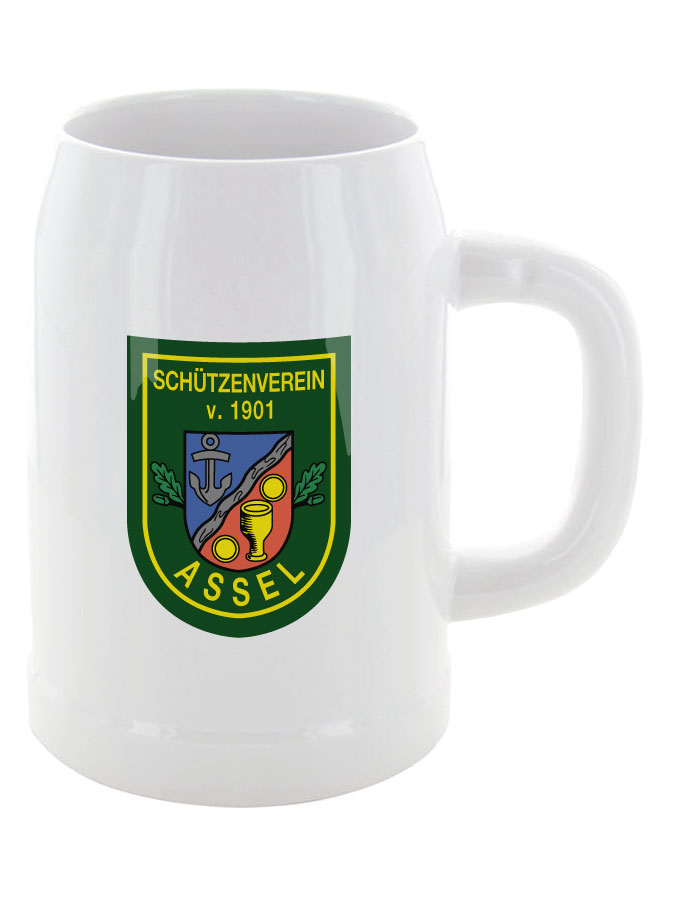 Bierkrug 0,5l Logo