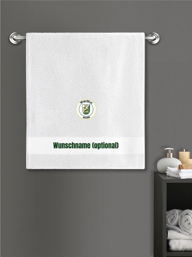 Badehandtuch Team Sticklogo