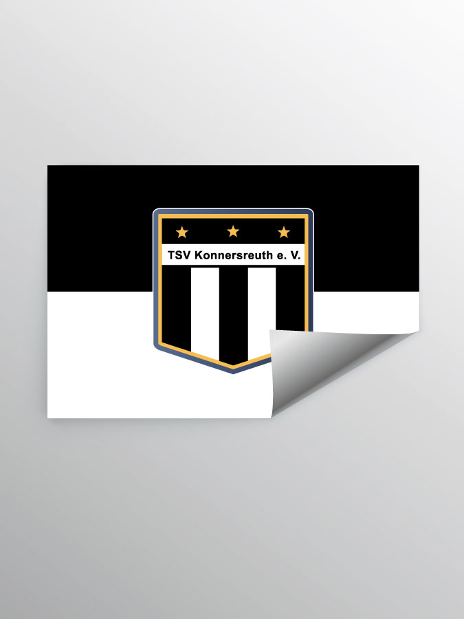 Aufkleber DIN A7 Logo