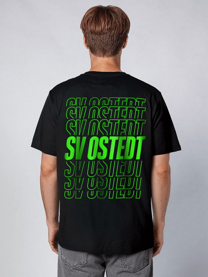 Oversized Shirt Neon Herren