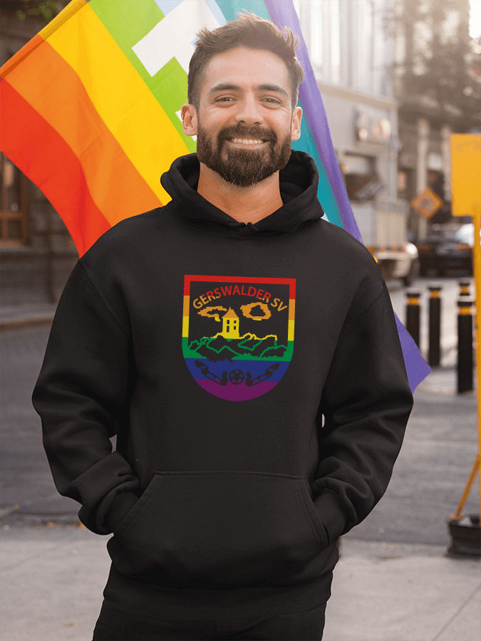 Hoodie Rainbow Herren
