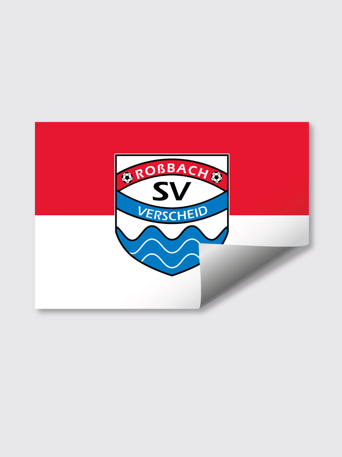 Aufkleber DIN A7 Logo