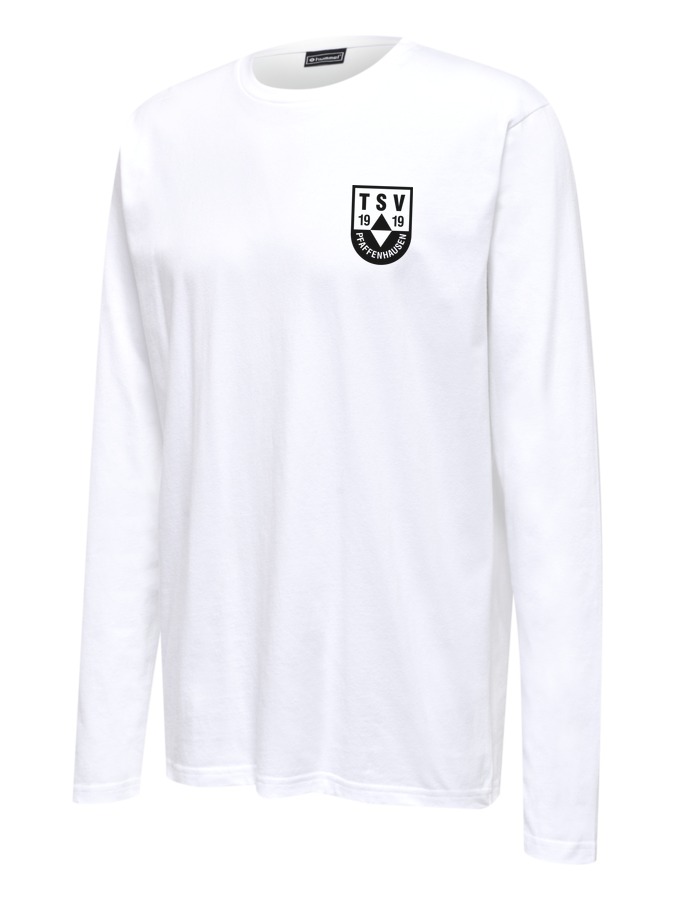 Hummel Red Heavy T-Shirt Langarmshirt