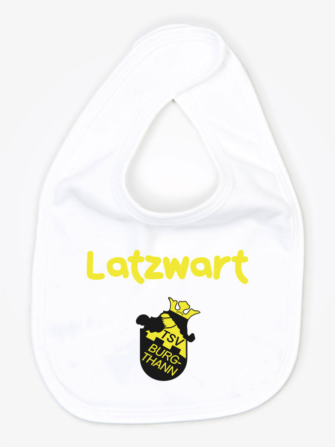 Babylätzchen Latzwart