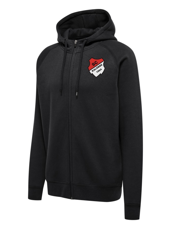 Hummel Red Heavy Zip Hoodie