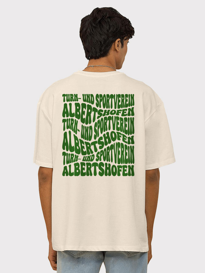 Oversized Shirt Wavy Herren