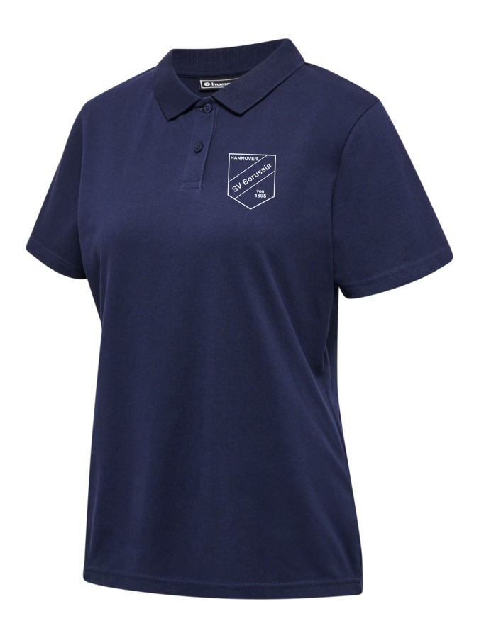 Hummel Red Stretch Polo Damen