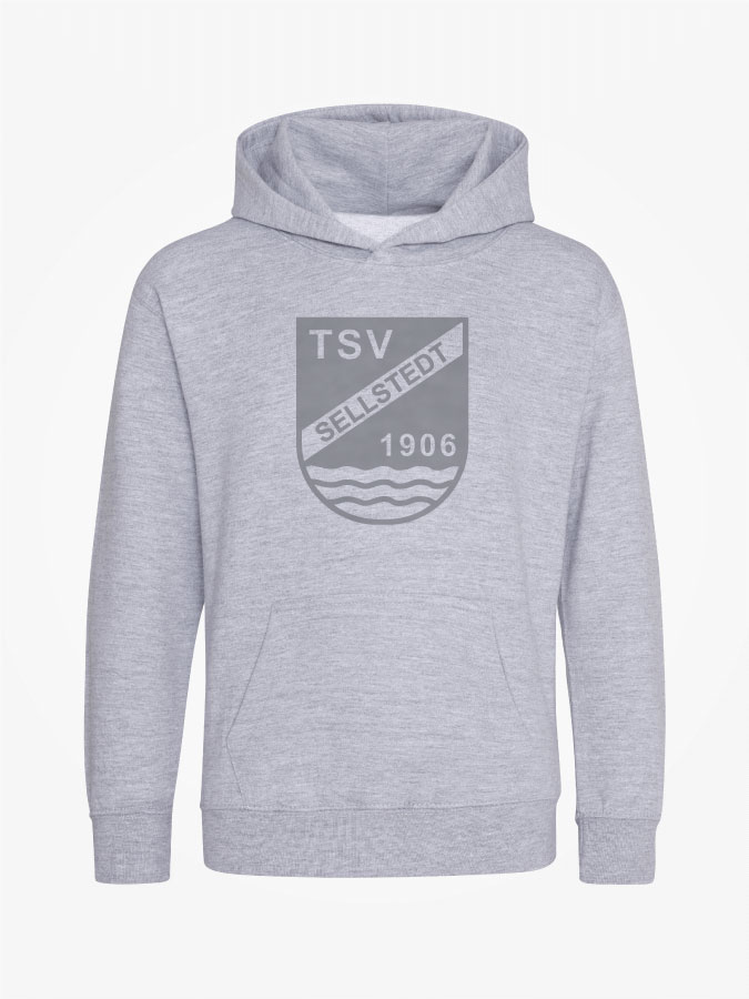 Hoodie All Grey Kids Unisex