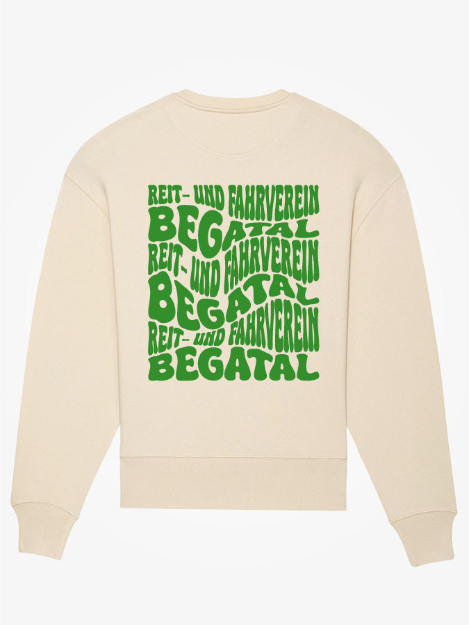 Sweatshirt Oversized Wavy Herren
