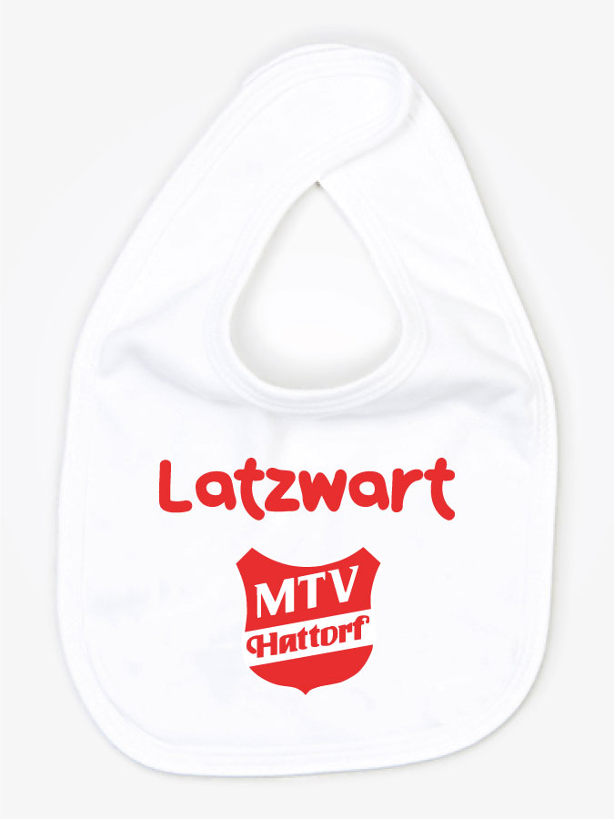 Babylätzchen Latzwart