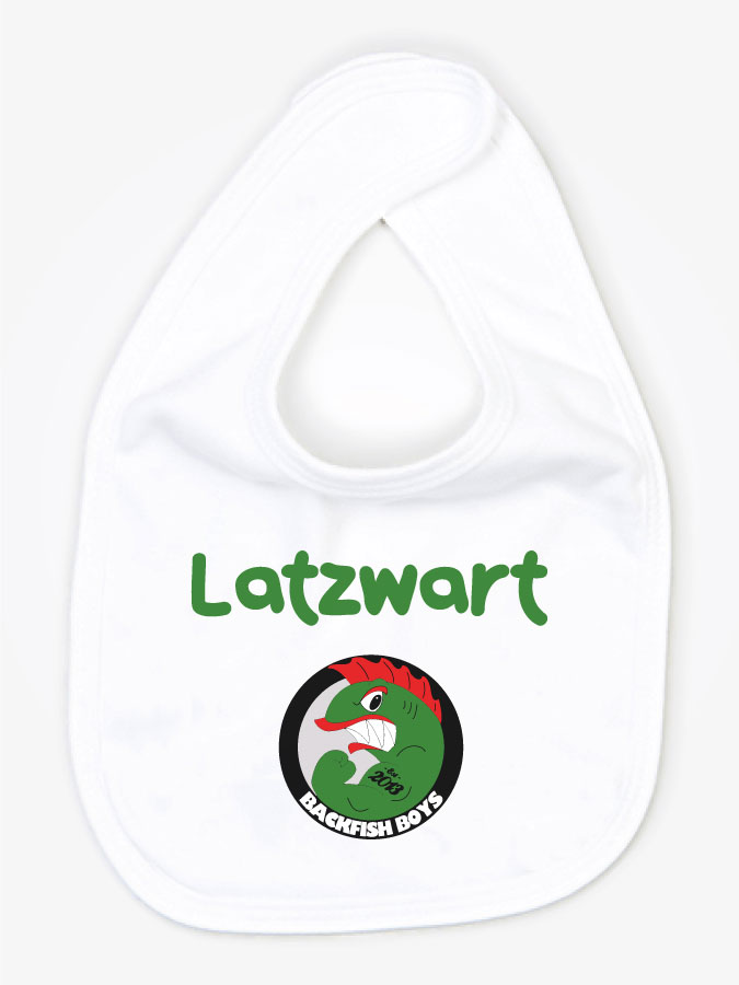 Babylätzchen Latzwart