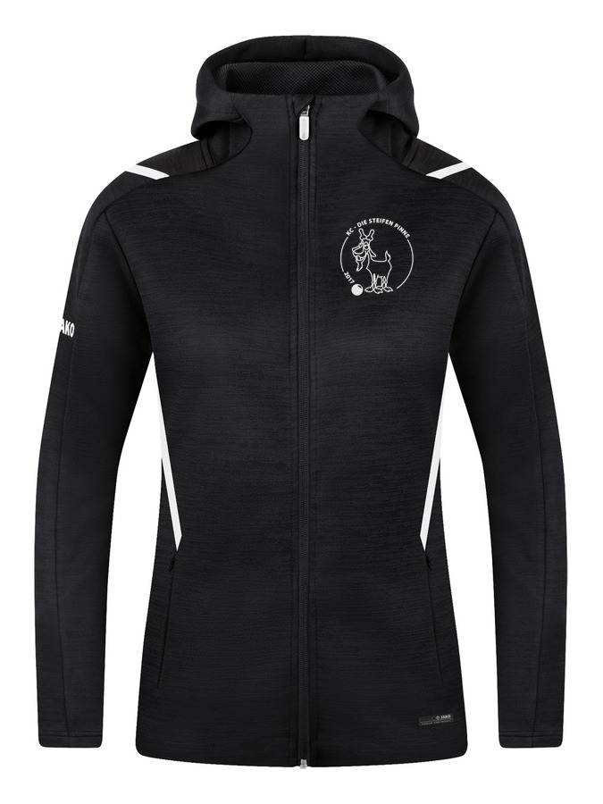 Jako Freizeitjacke Challenge mit Kapuze Damen