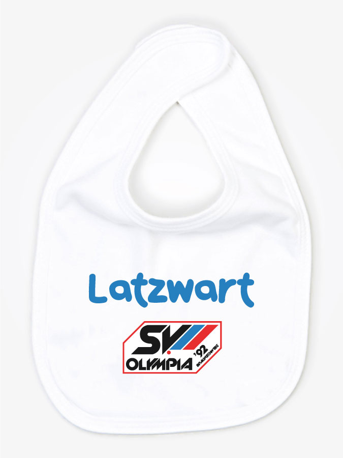 Babylätzchen Latzwart