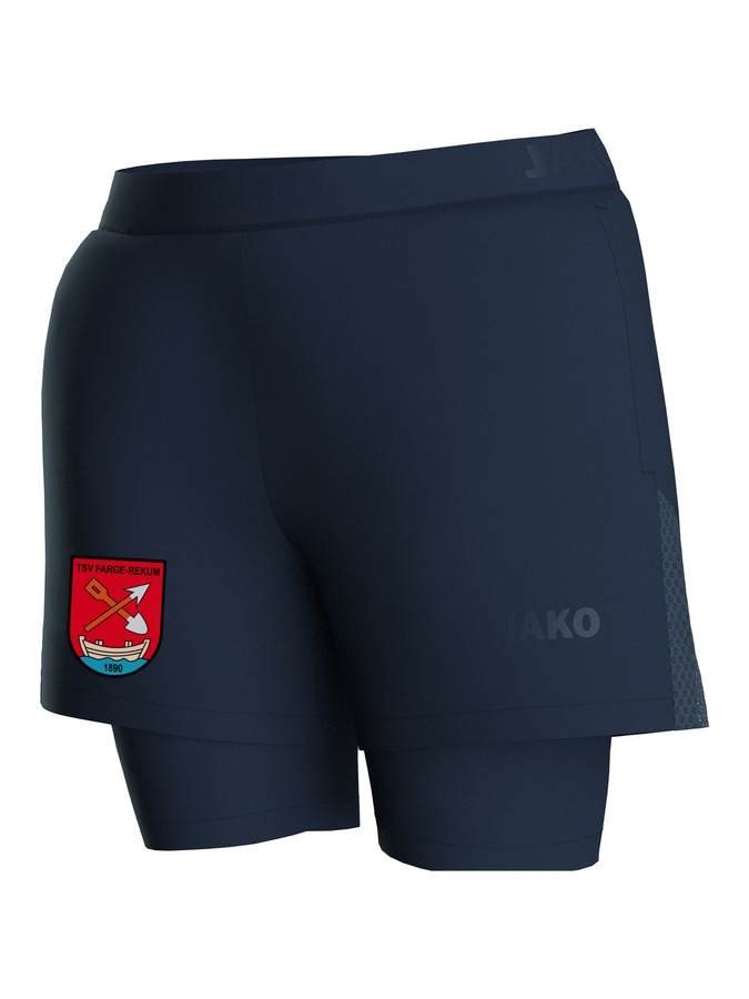 Jako 2-in-1-Short Power Damen