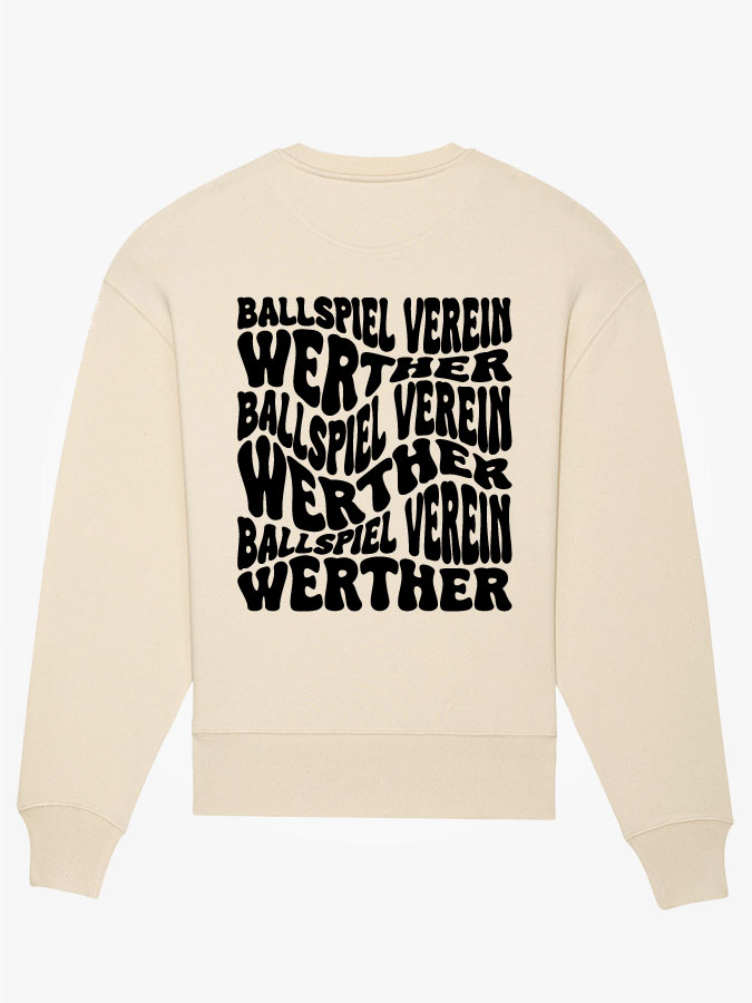 Sweatshirt Oversized Wavy Herren