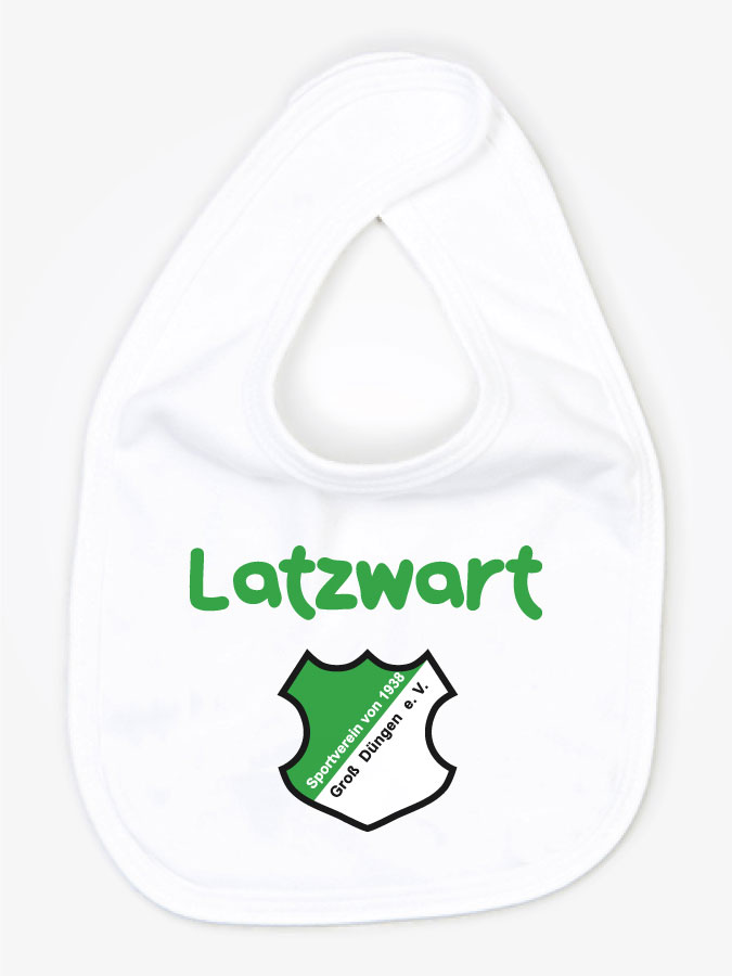 Babylätzchen Latzwart